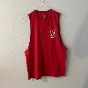 Champion cut off Stanford tee shirt